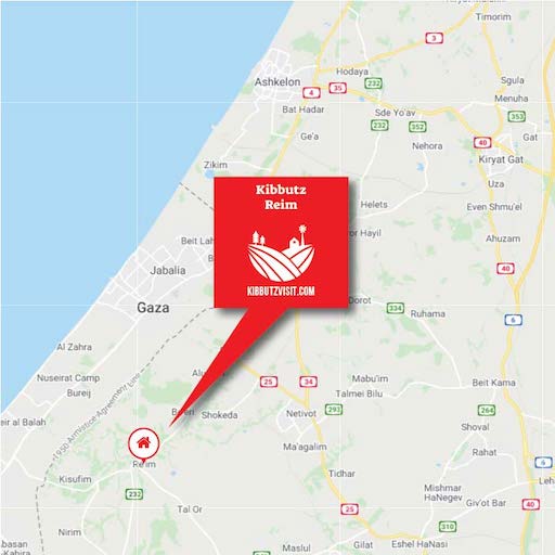 Kibbutz Reim 03 EN Map 